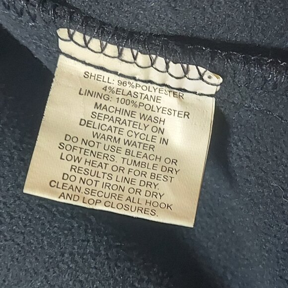 Penn State University Track Jacket Colosseum Athletics Large Blue Fleece Lined - Picture 8 of 8